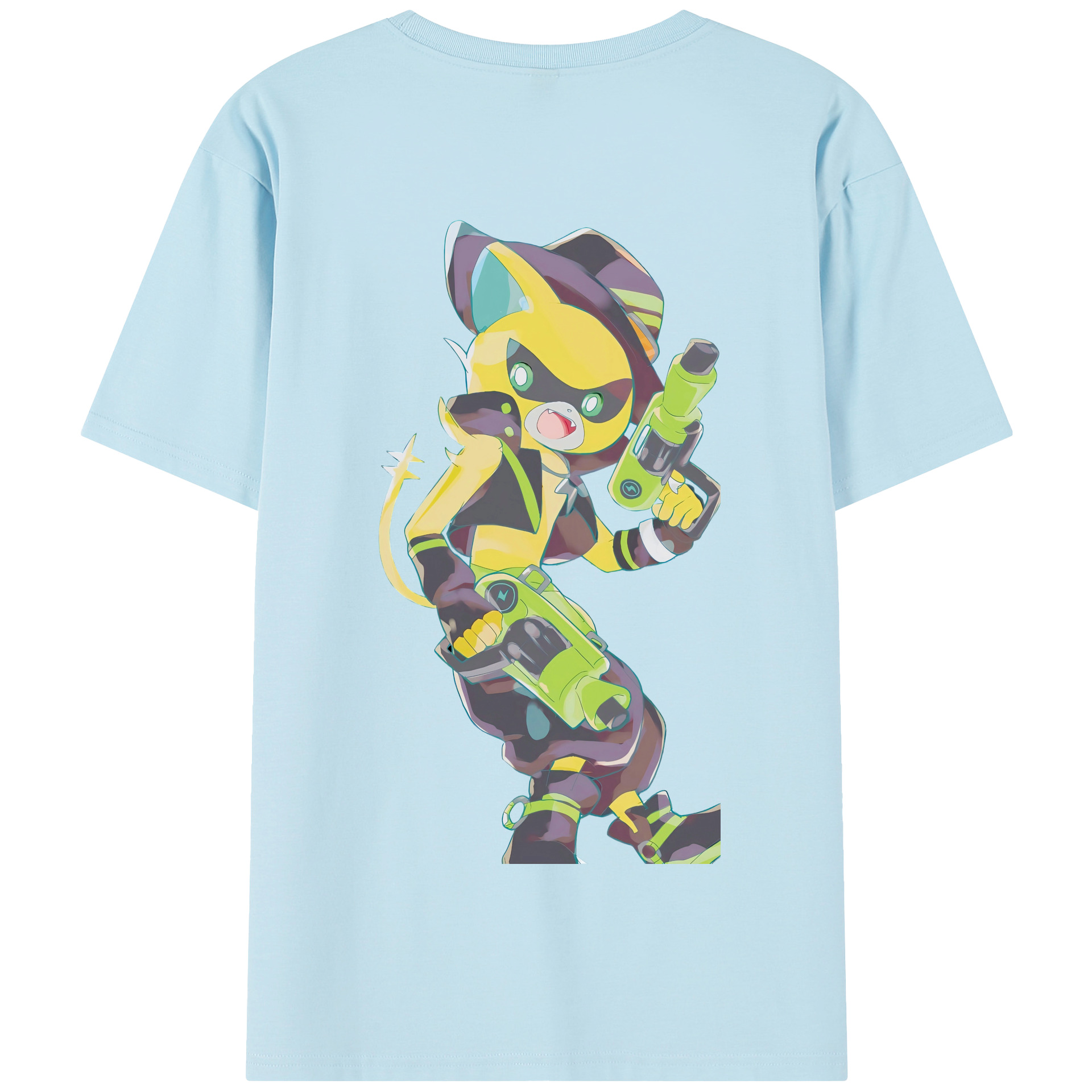 （画像用） 妖怪ウォッチ Yo-kai Watch 綿100％半袖Tシャツ（背面プリント）